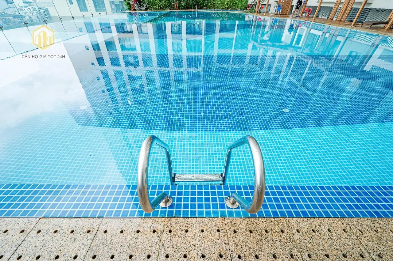 Apartmán The Gold View D4- 2Br 2Wc, Balcony -Luxurious - Canhogiatot24H Ho Či Minovo Město Vietnam