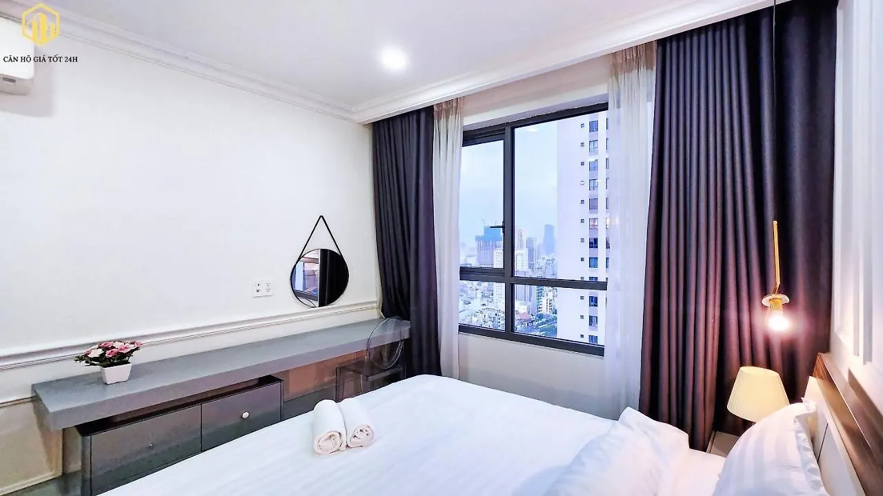 Apartment The Gold View D4- 2Br 2Wc, Balcony -Luxurious - Canhogiatot24H Ho Chi Minh City